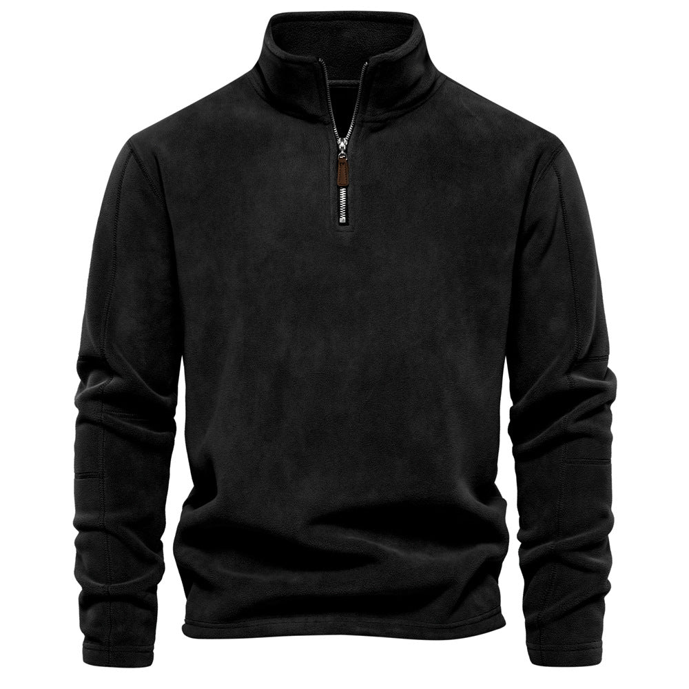 Craig | Fleece Sweater with Quarter Zip