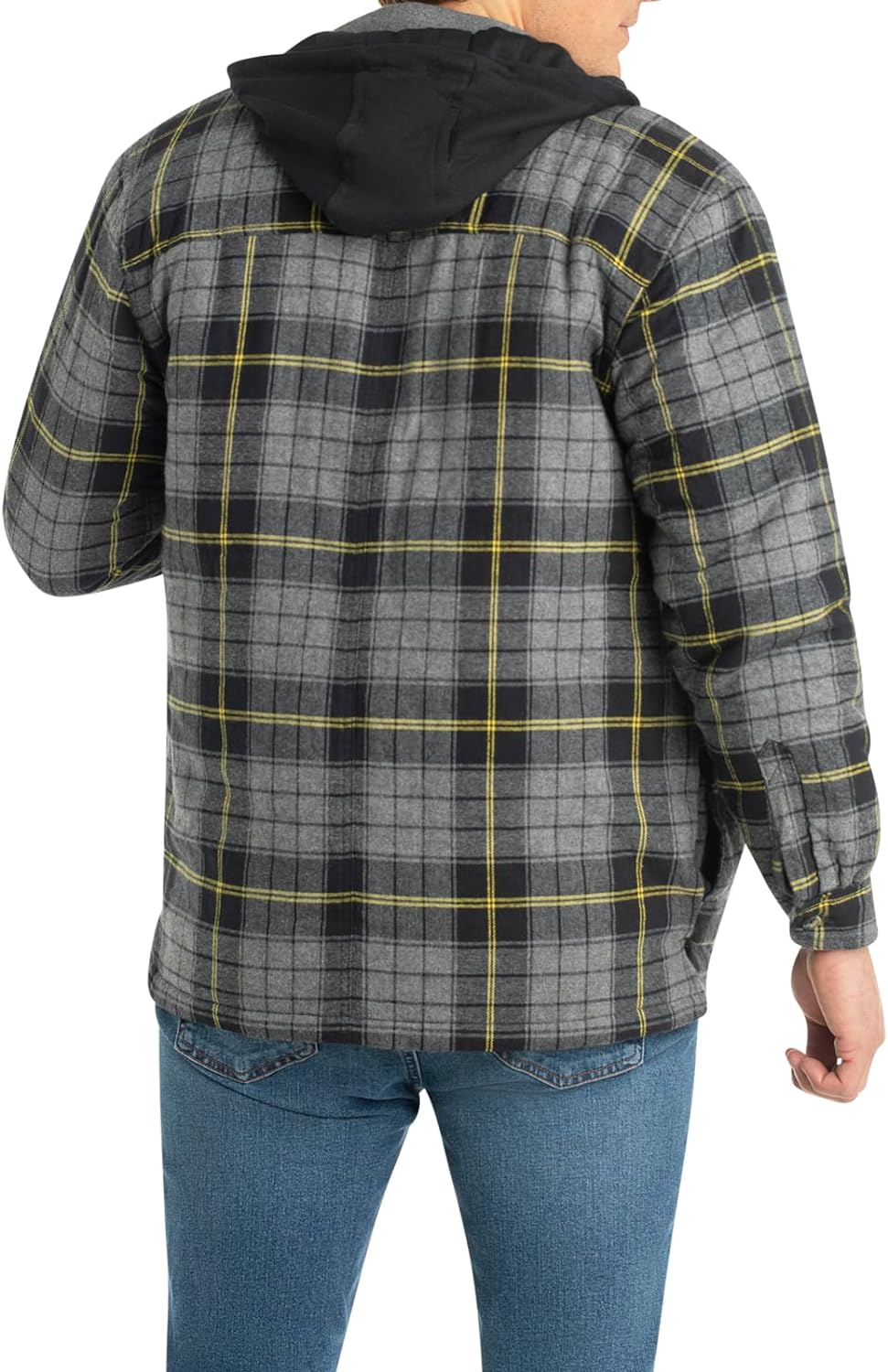 Kevin | Hooded Flannel Jacket