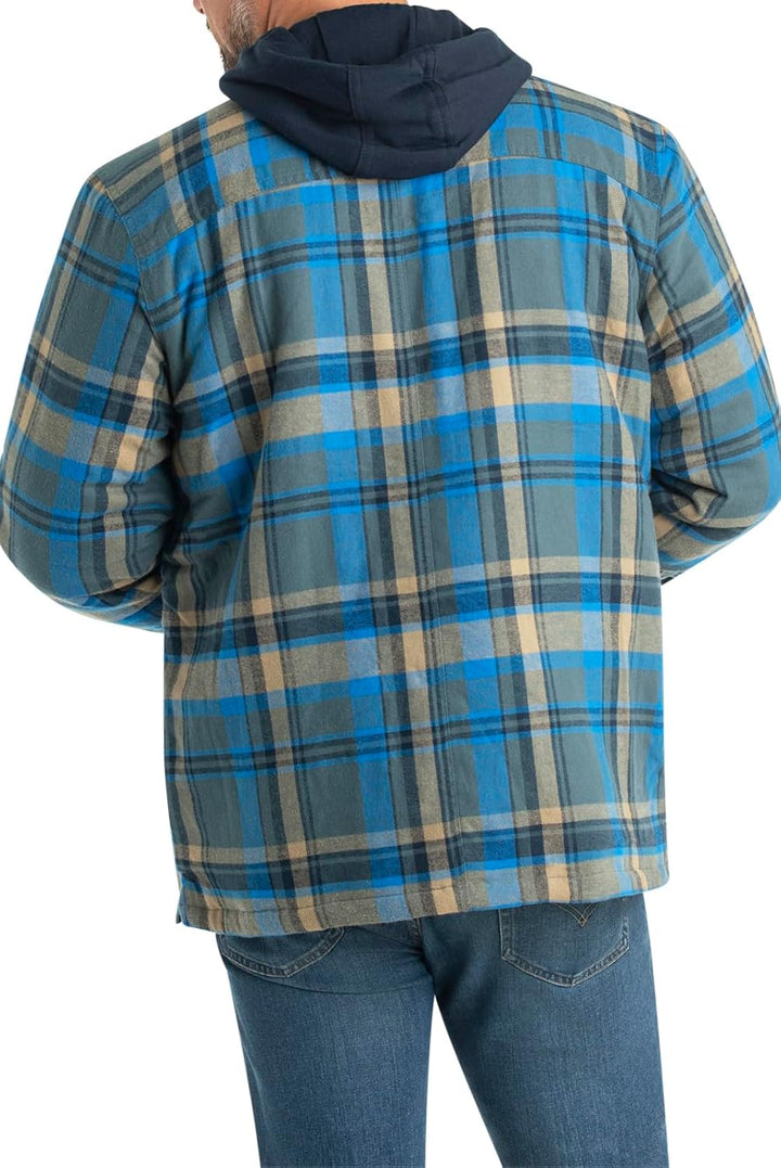 Kevin | Hooded Flannel Jacket