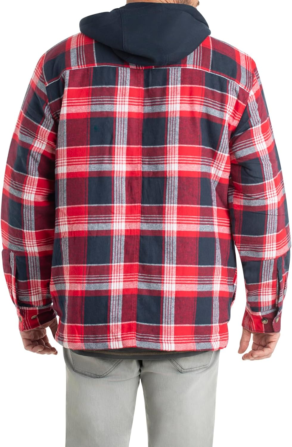 Kevin | Hooded Flannel Jacket