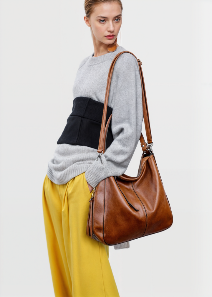 Alma | Luxe Leather Tote