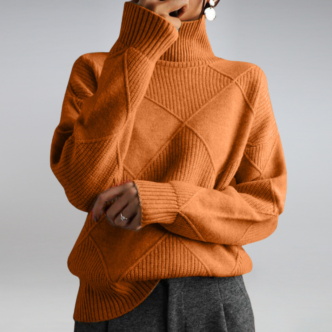 Sophia | Luxury Cashmere Turtleneck Sweater