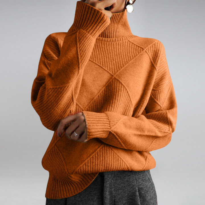 Sophia | Luxury Cashmere Turtleneck Sweater