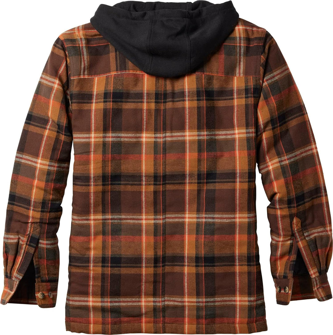 Kevin | Hooded Flannel Jacket