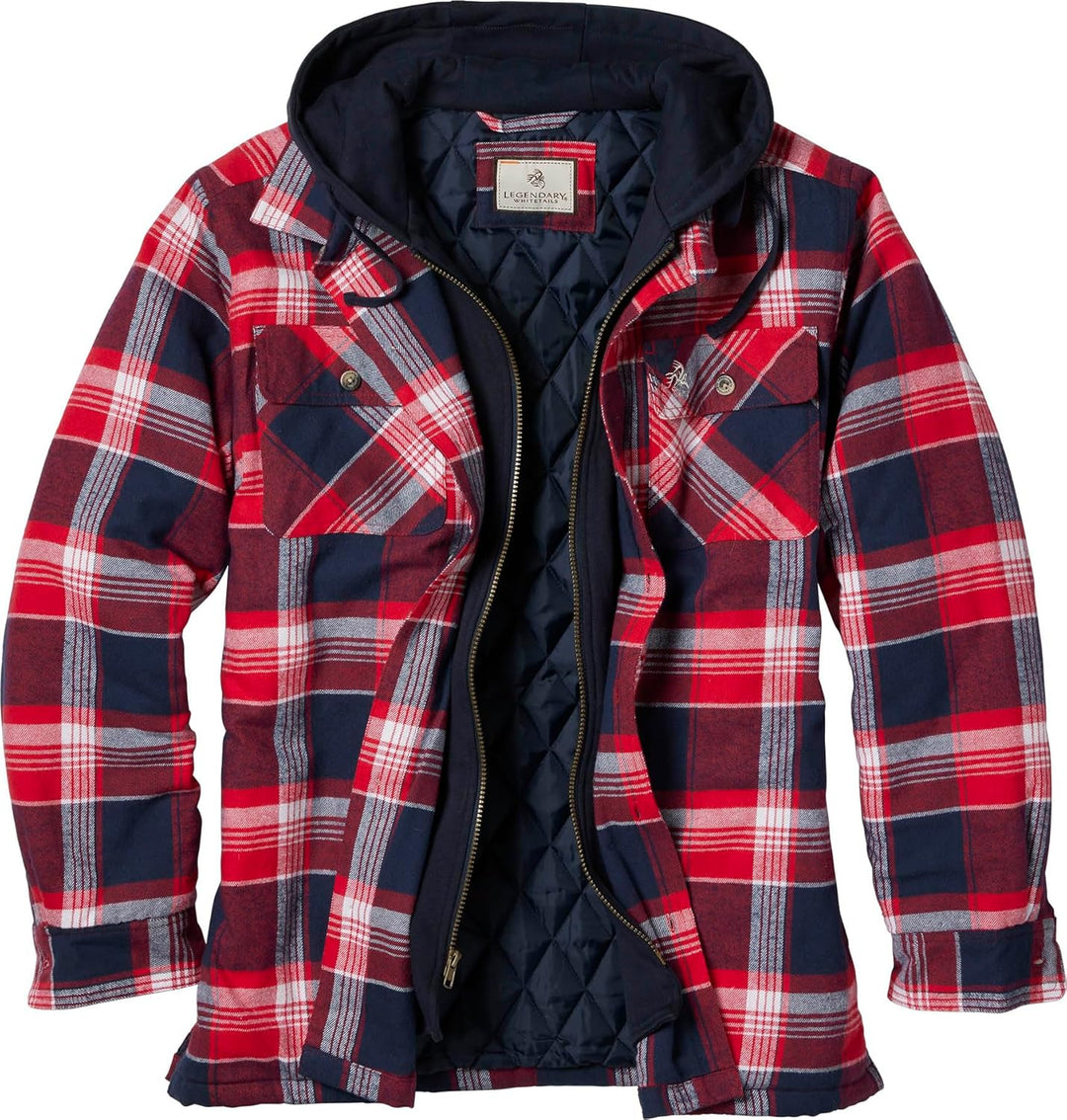 Kevin | Hooded Flannel Jacket