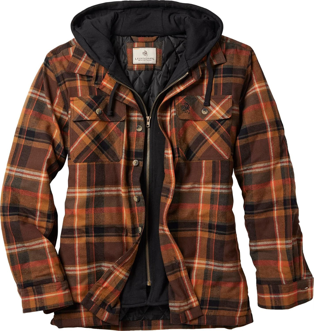 Kevin | Hooded Flannel Jacket