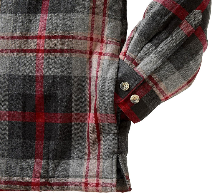 Kevin | Hooded Flannel Jacket