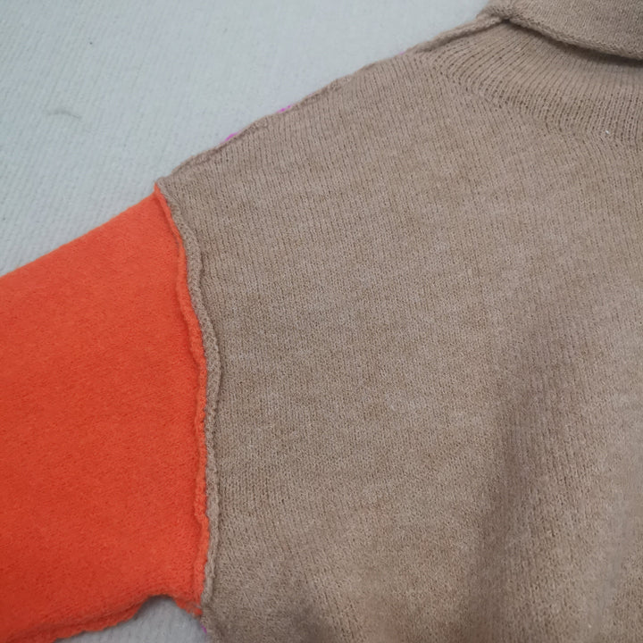 Nica | Elegant Color Block Sweater