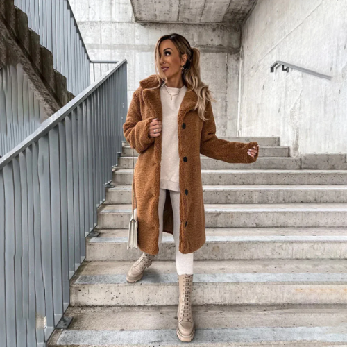 Valerie | Luxe Teddy Coat