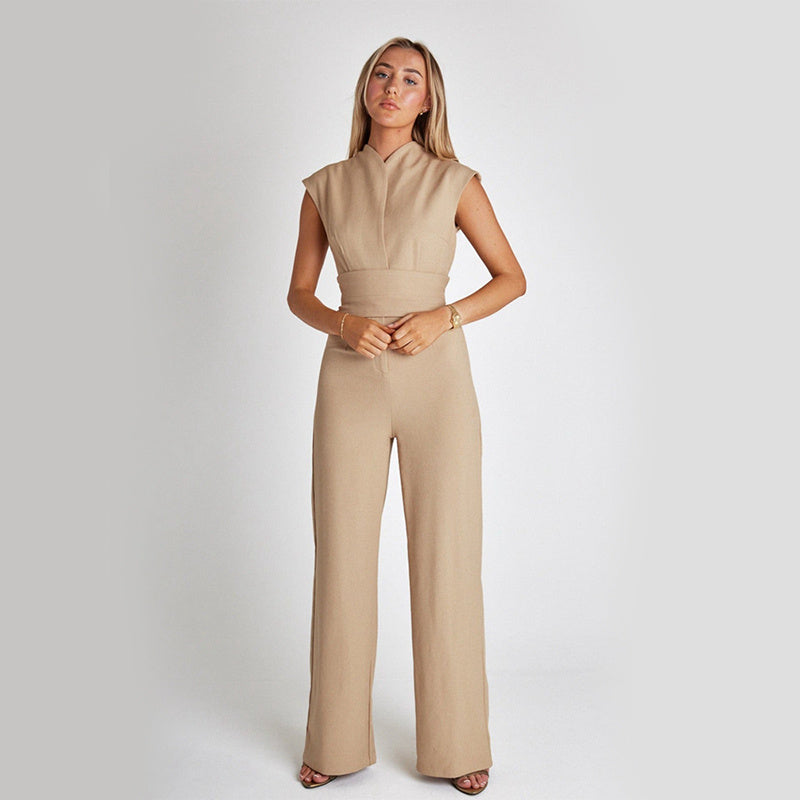 Viola | Stylish Sleeveless Jumpsuit