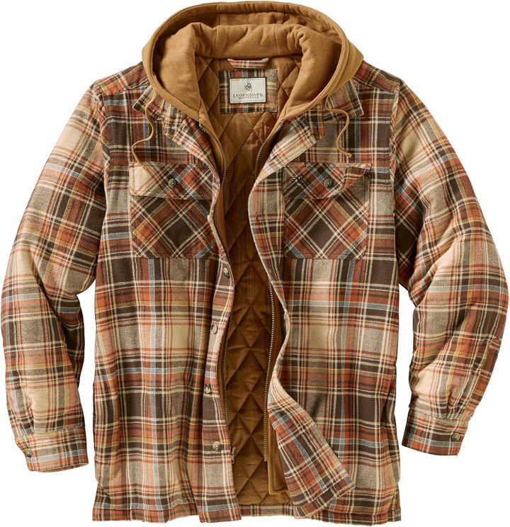 Kevin | Hooded Flannel Jacket