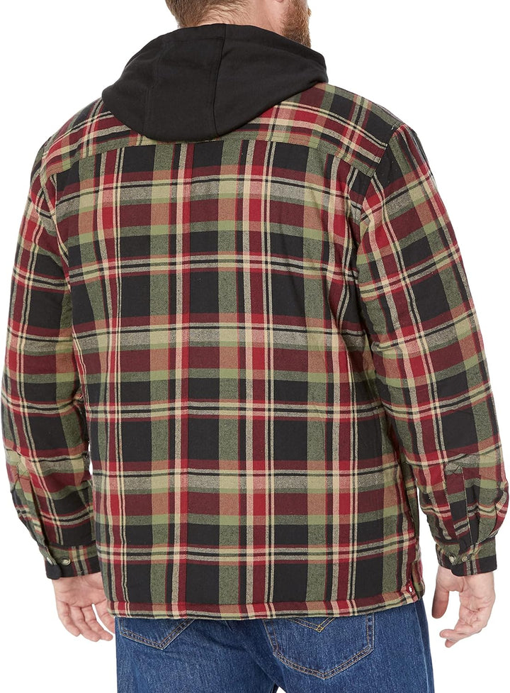 Kevin | Hooded Flannel Jacket