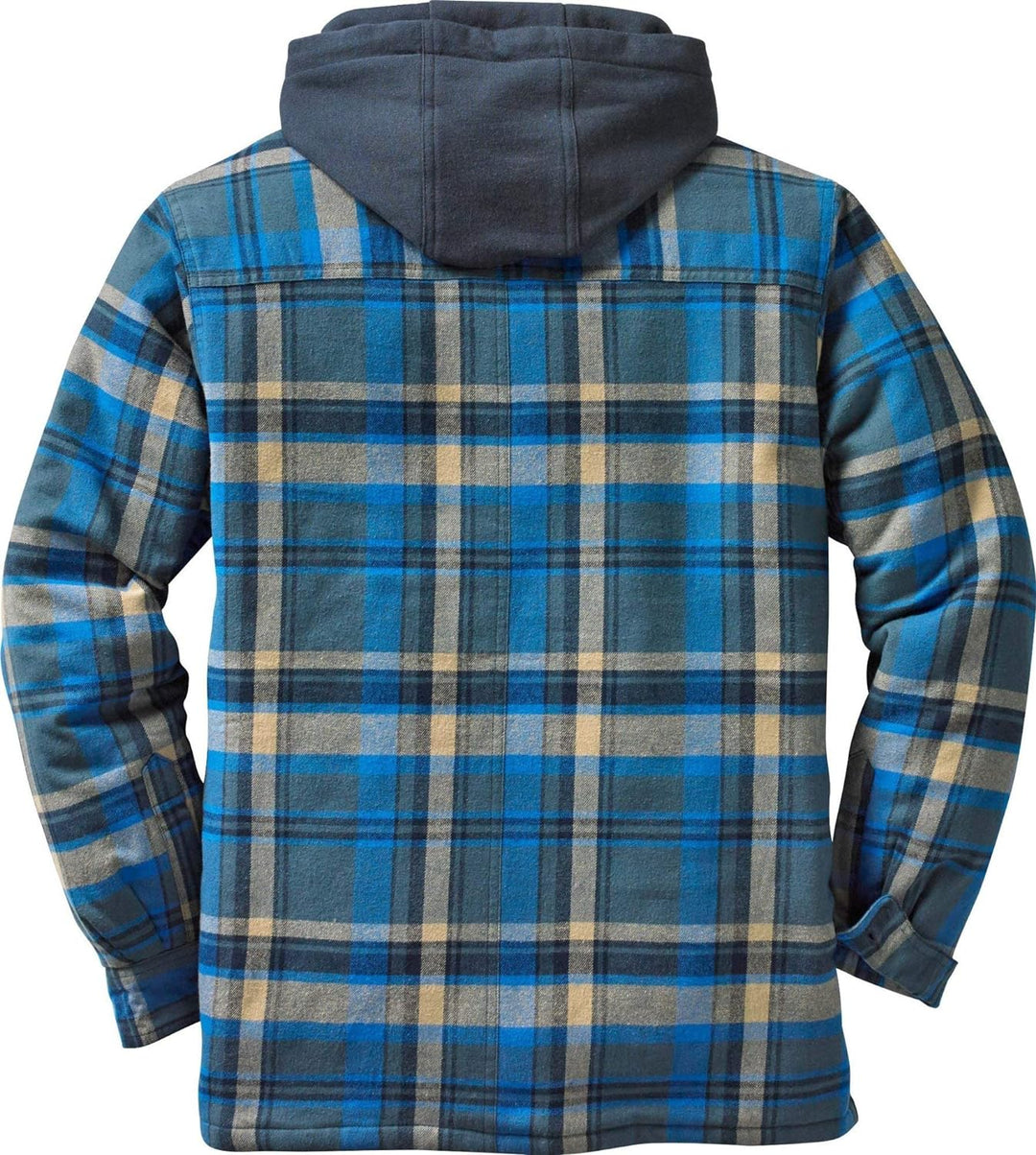 Kevin | Hooded Flannel Jacket