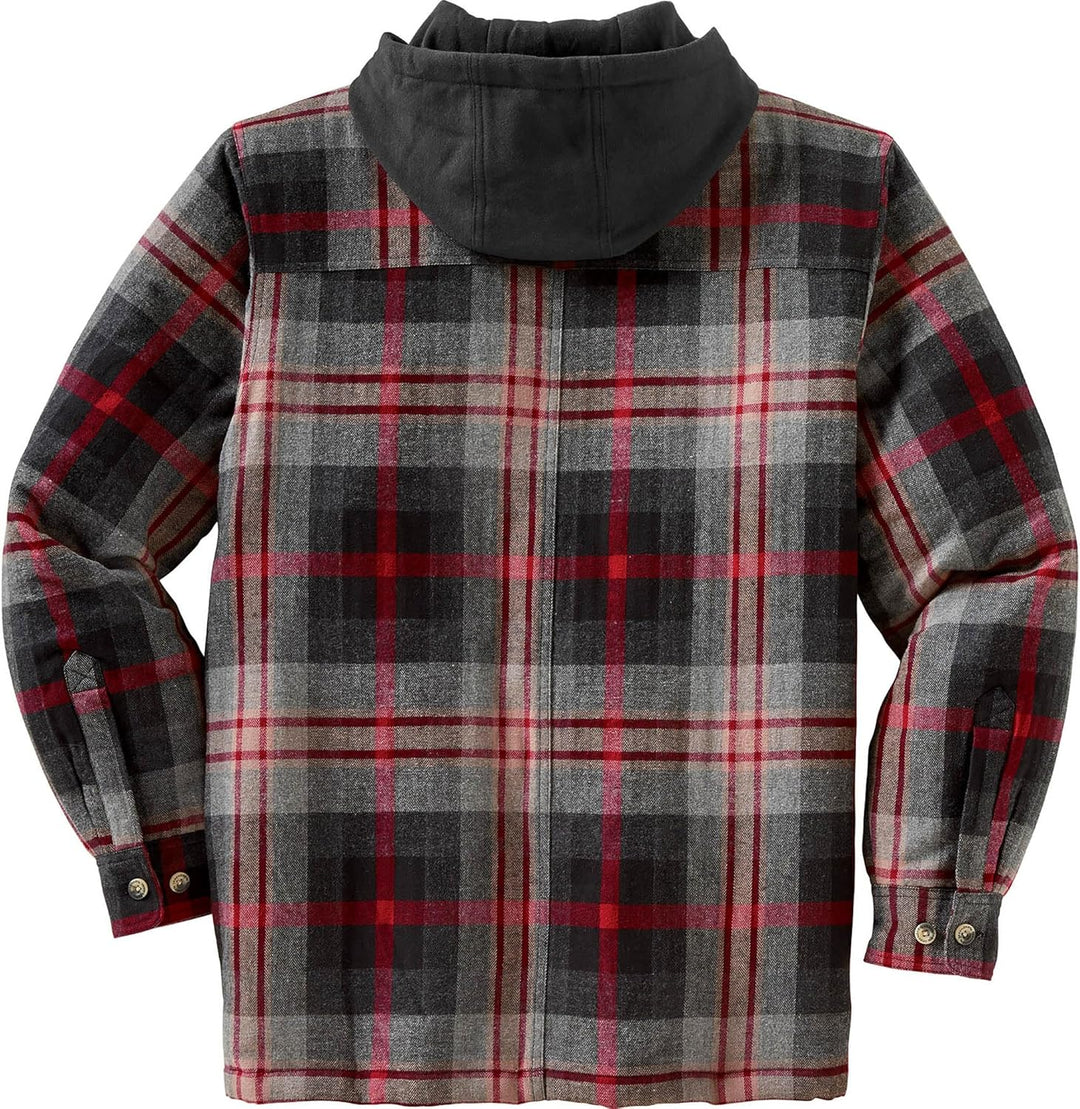 Kevin | Hooded Flannel Jacket