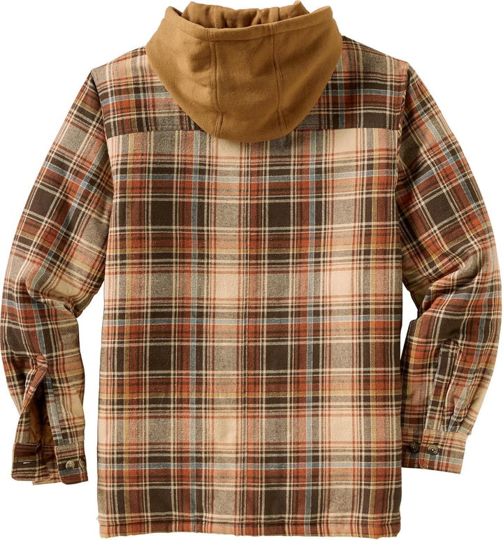 Kevin | Hooded Flannel Jacket