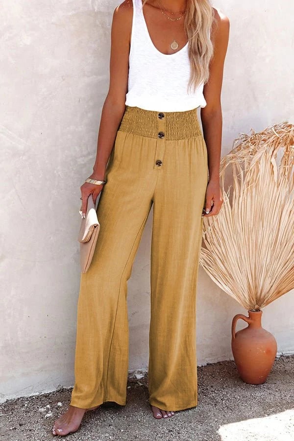 Jacquelyn | Casual High-Waisted Pants