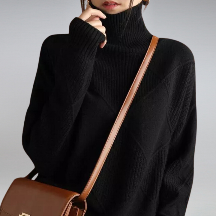 Sophia | Luxury Cashmere Turtleneck Sweater