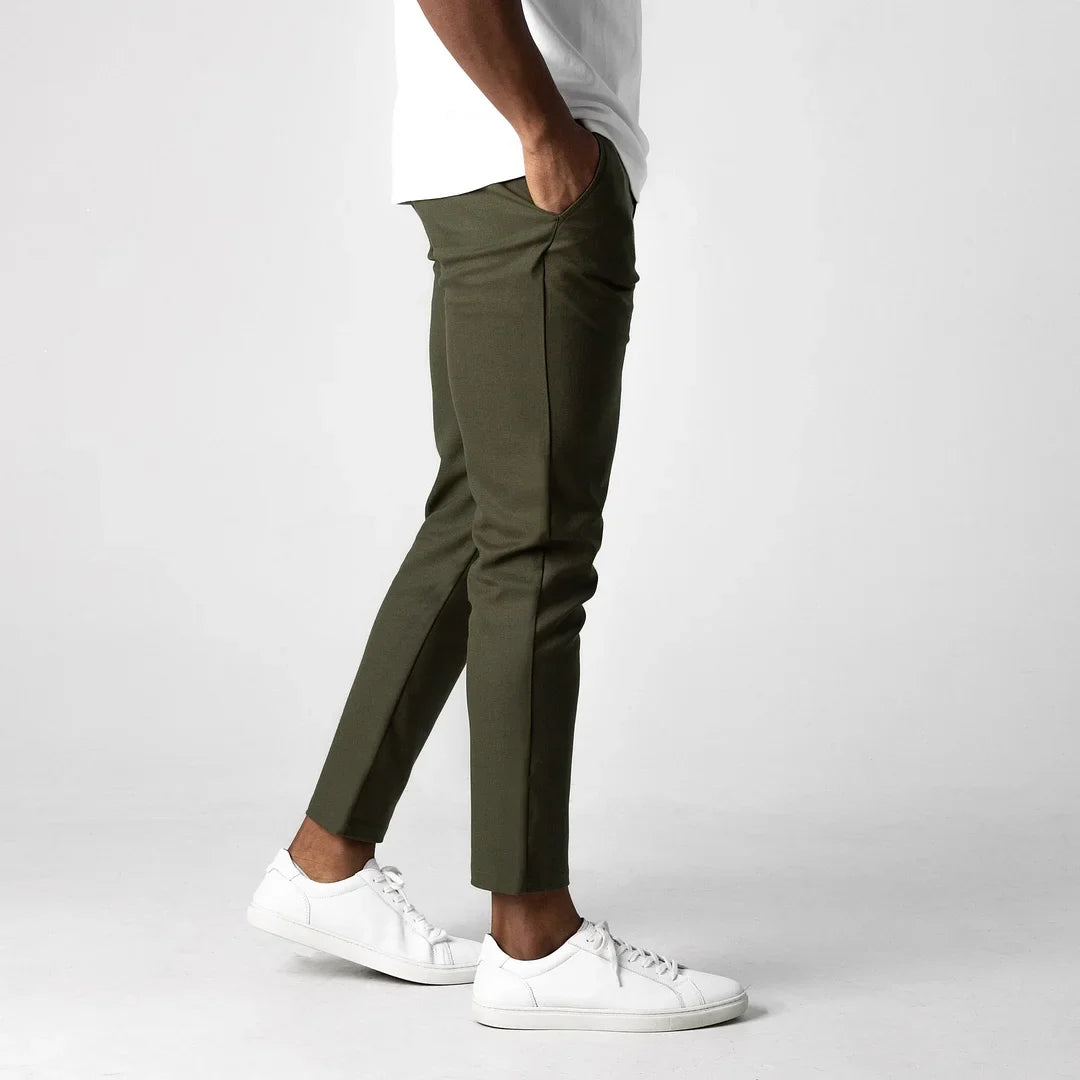 Leonardo | Active Chino Semi Skinny Pants