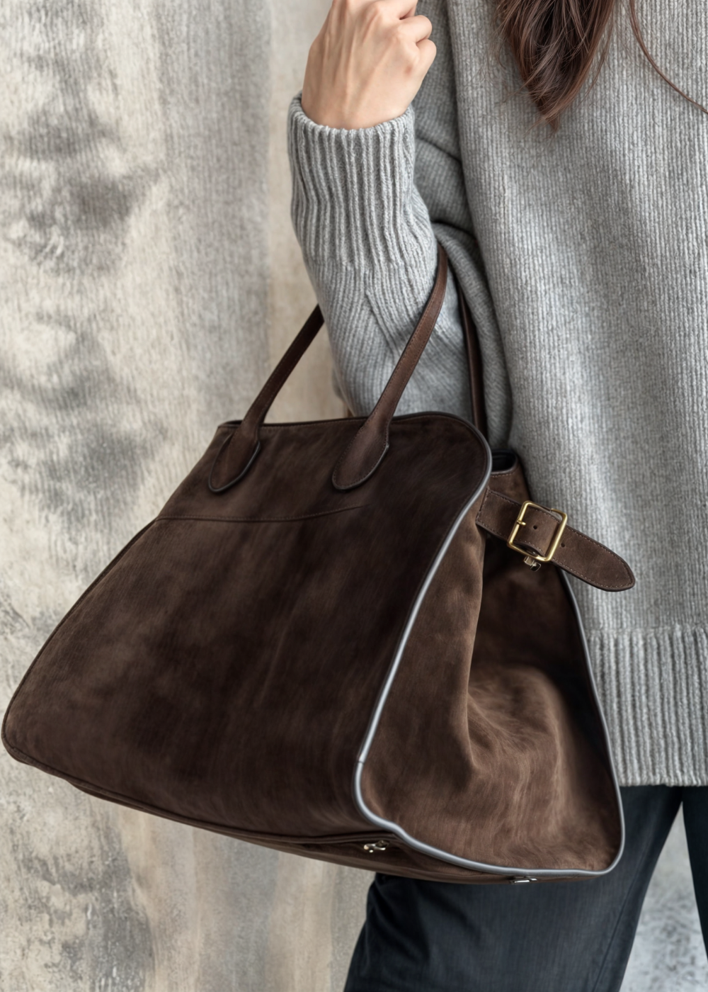 Clara | Suede Shoulder Bag