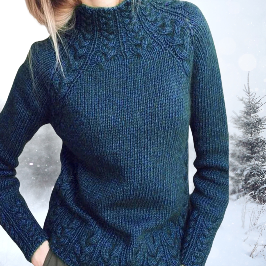 Stella | Elegant Sweater with a Turtleneck