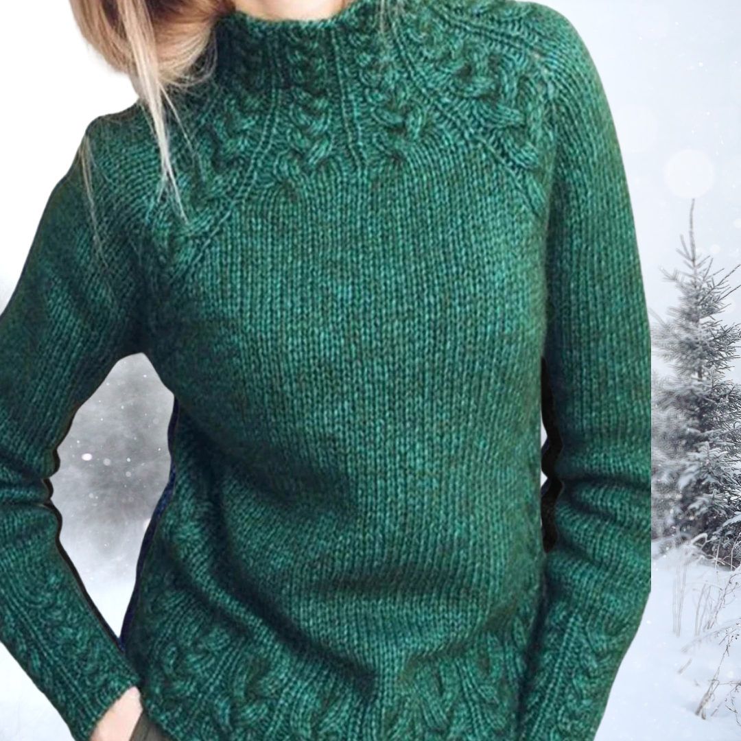 Stella | Elegant Sweater with a Turtleneck