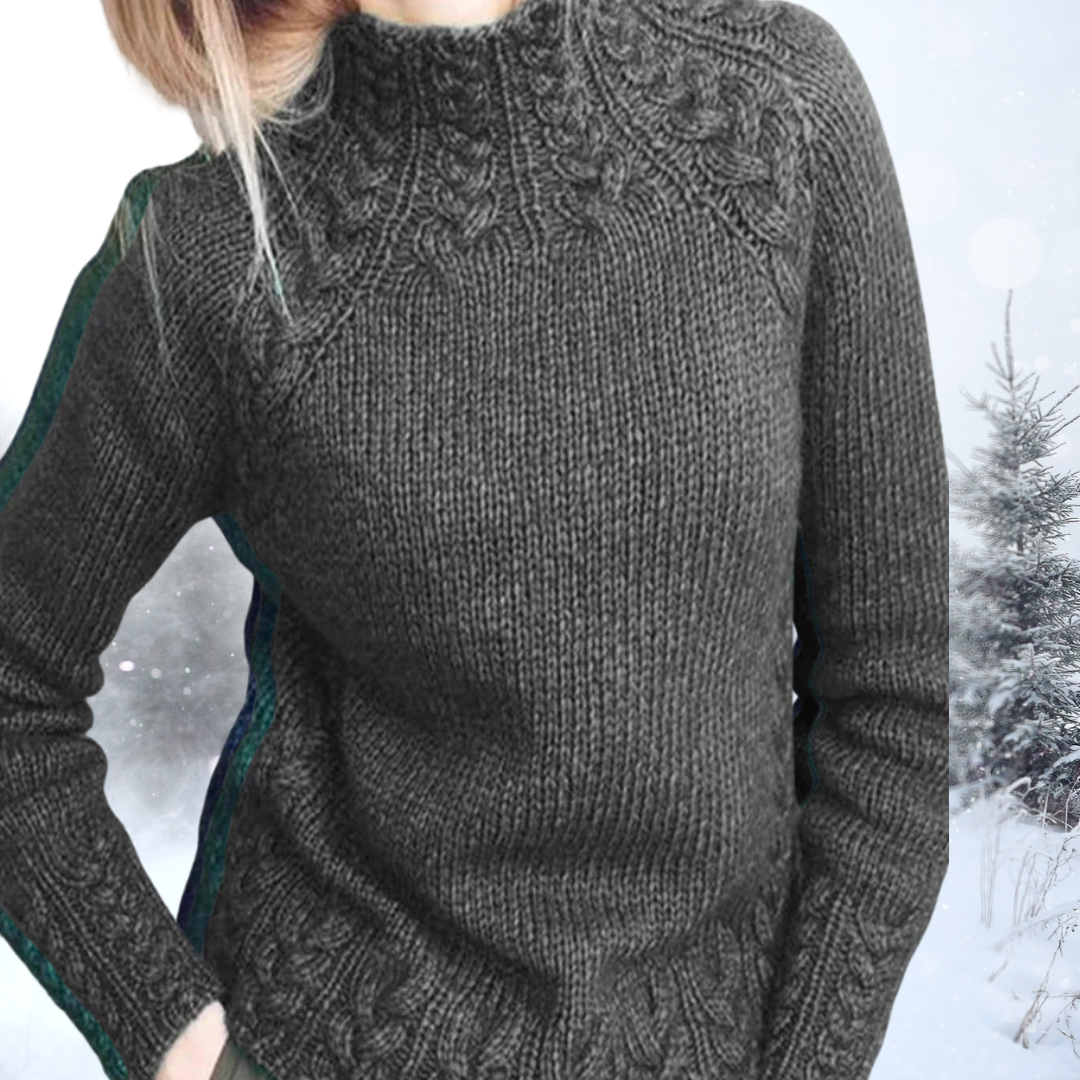 Stella | Elegant Sweater with a Turtleneck