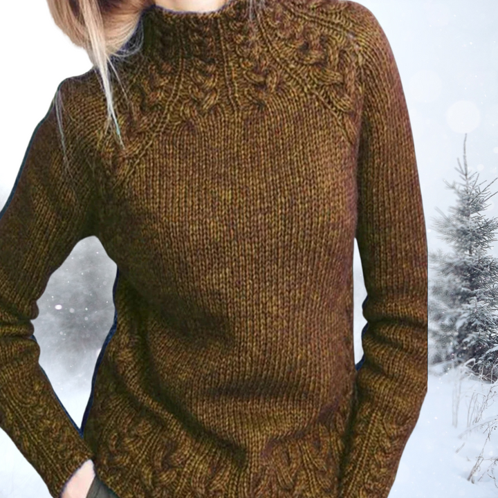 Stella | Elegant Sweater with a Turtleneck