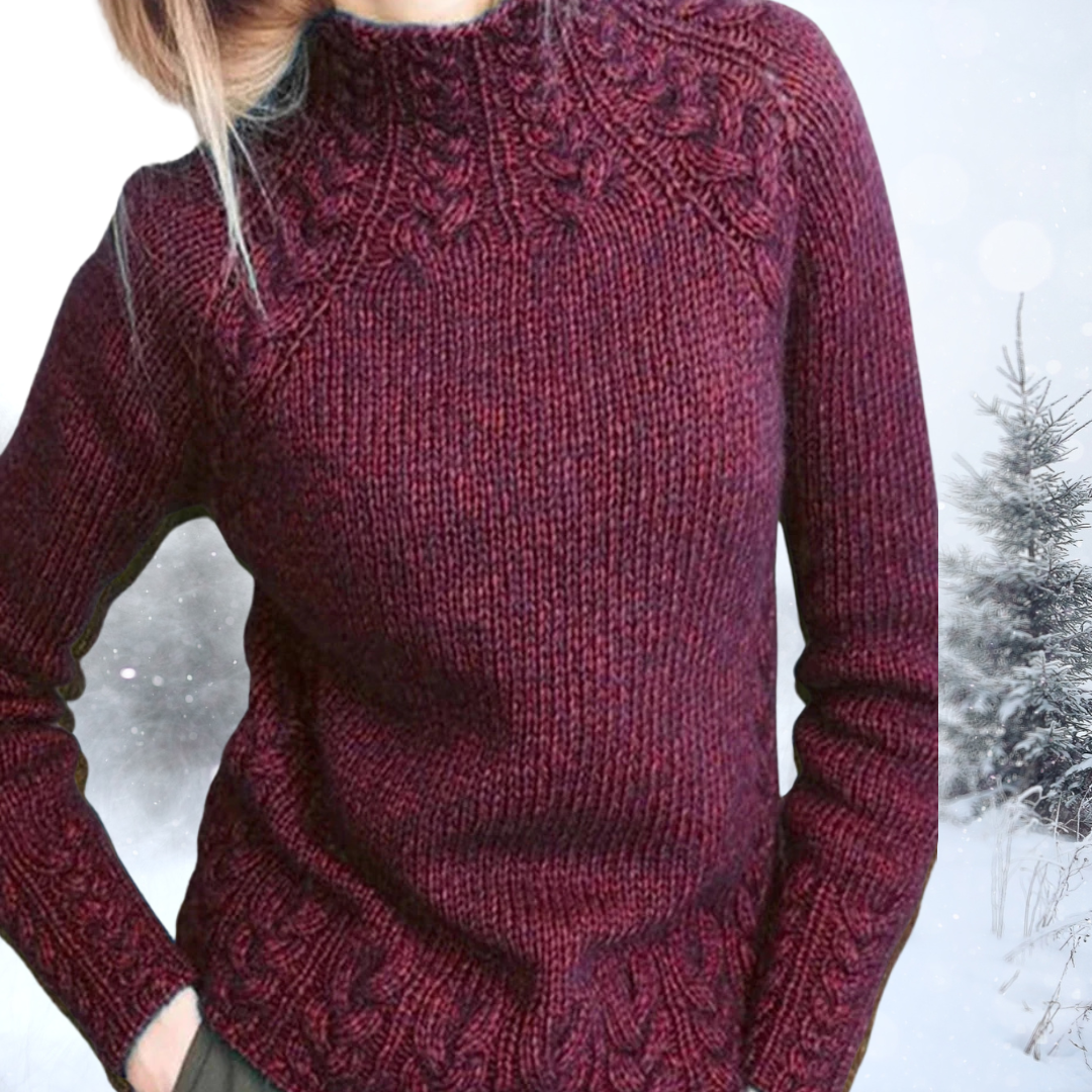 Stella | Elegant Sweater with a Turtleneck