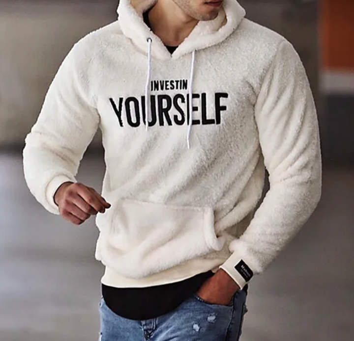 Javerson | Hoodie Jacket with Text