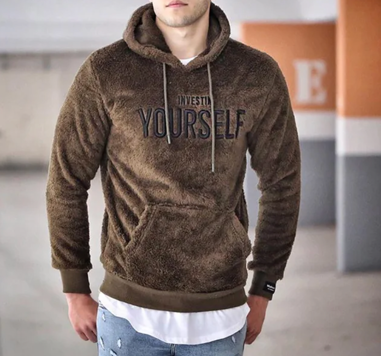 Javerson | Hoodie Jacket with Text