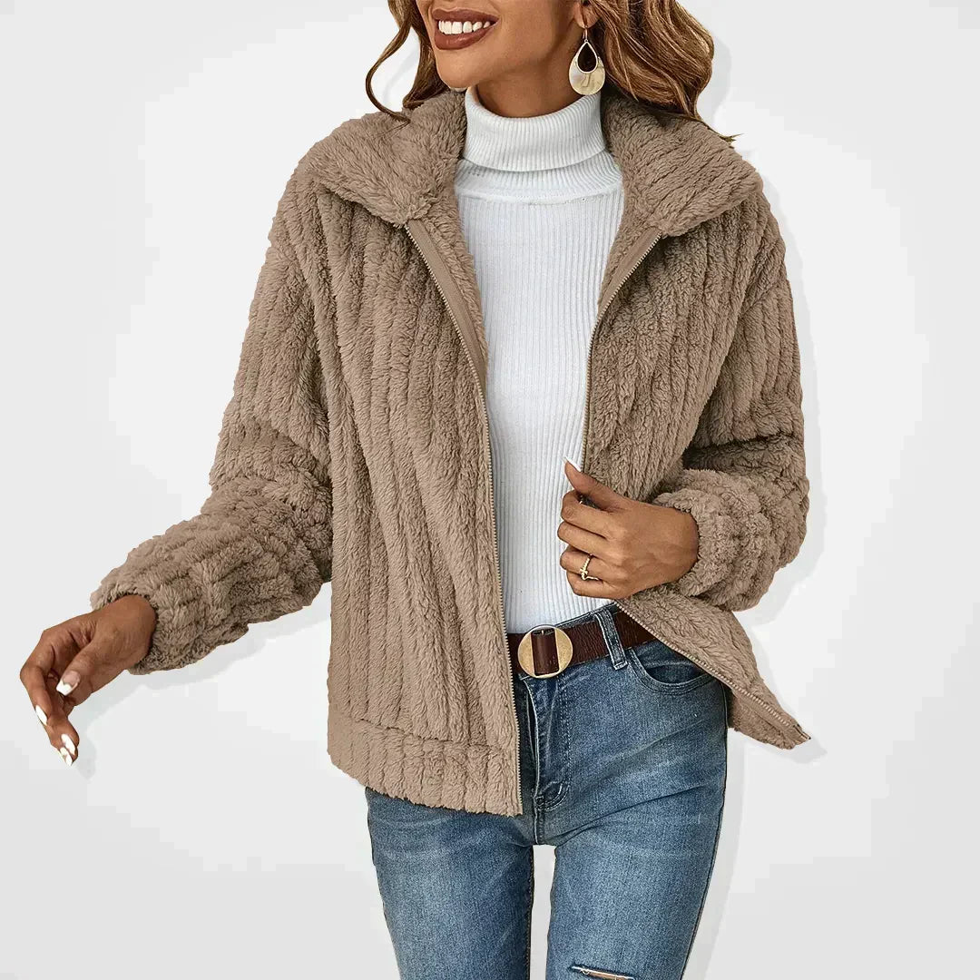 Lizelle | Fluffy Winter Cardigan