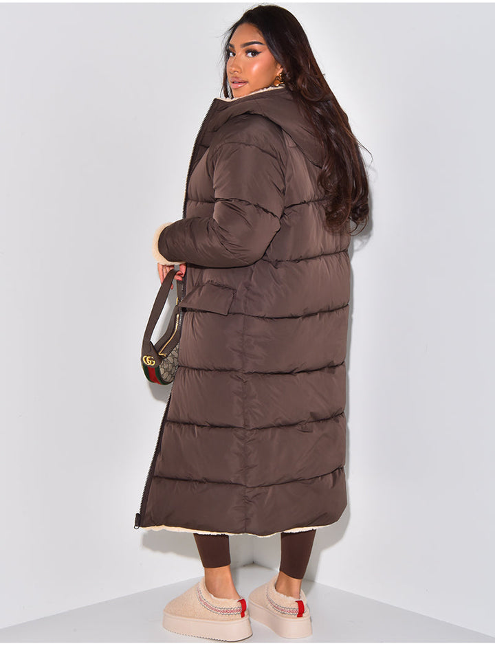 Nadia | Reversible Long Jacket