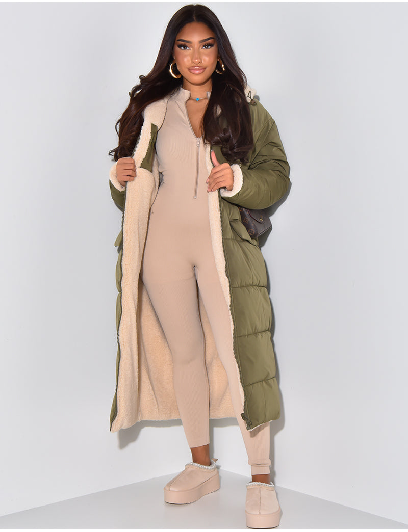 Nadia | Reversible Long Jacket