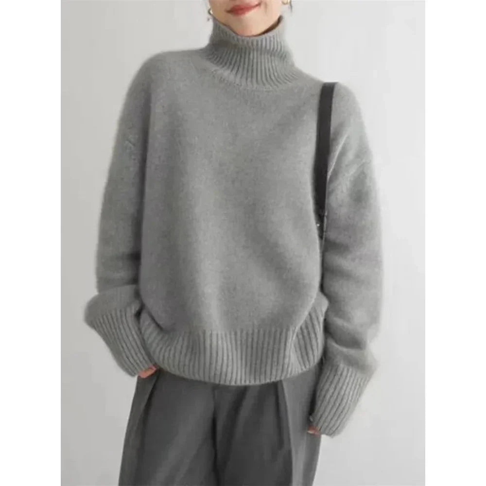 Aubree | Cashmere Turtleneck Sweater