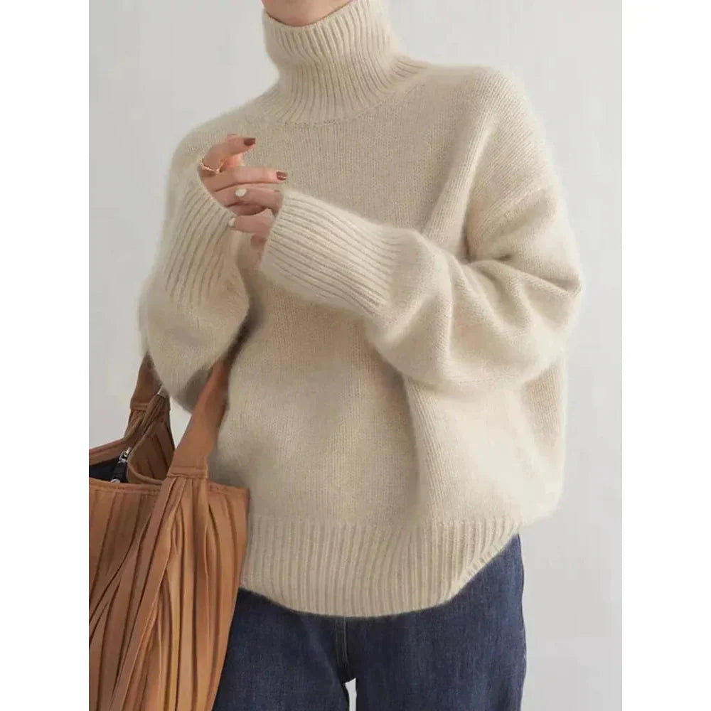 Aubree | Cashmere Turtleneck Sweater