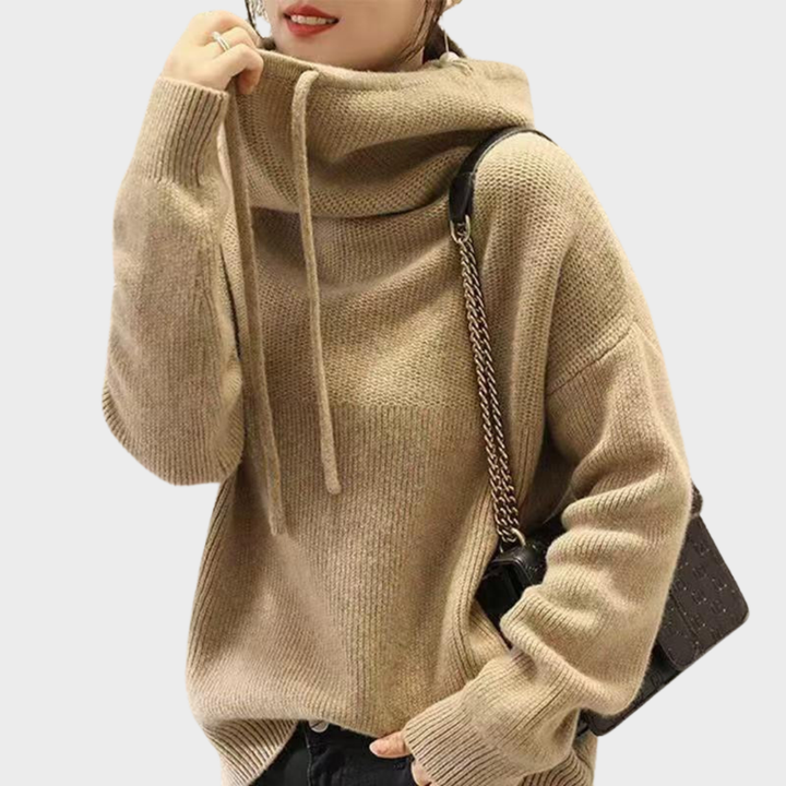 Eileen | Elegant Knit Hoodie Jacket