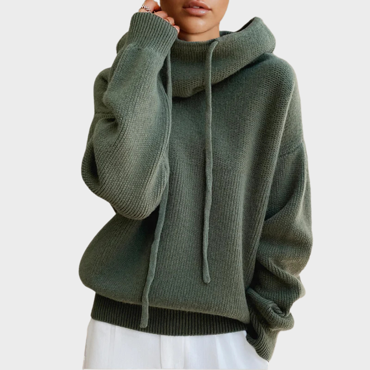 Eileen | Elegant Knit Hoodie Jacket