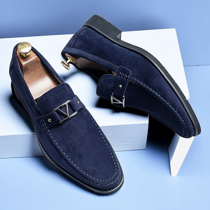 Anthony | Suede Loafers Shoes