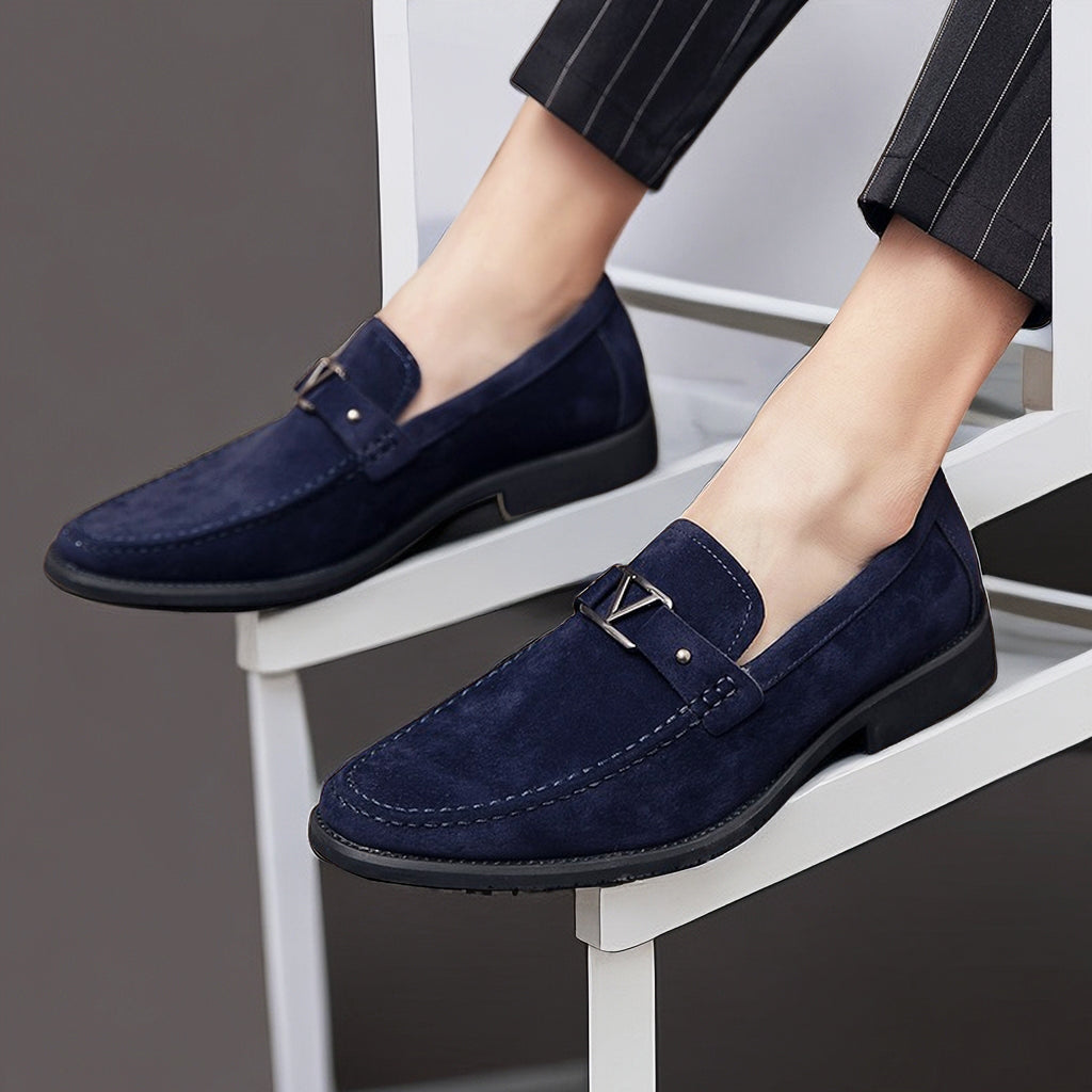 Anthony | Suede Loafers Shoes