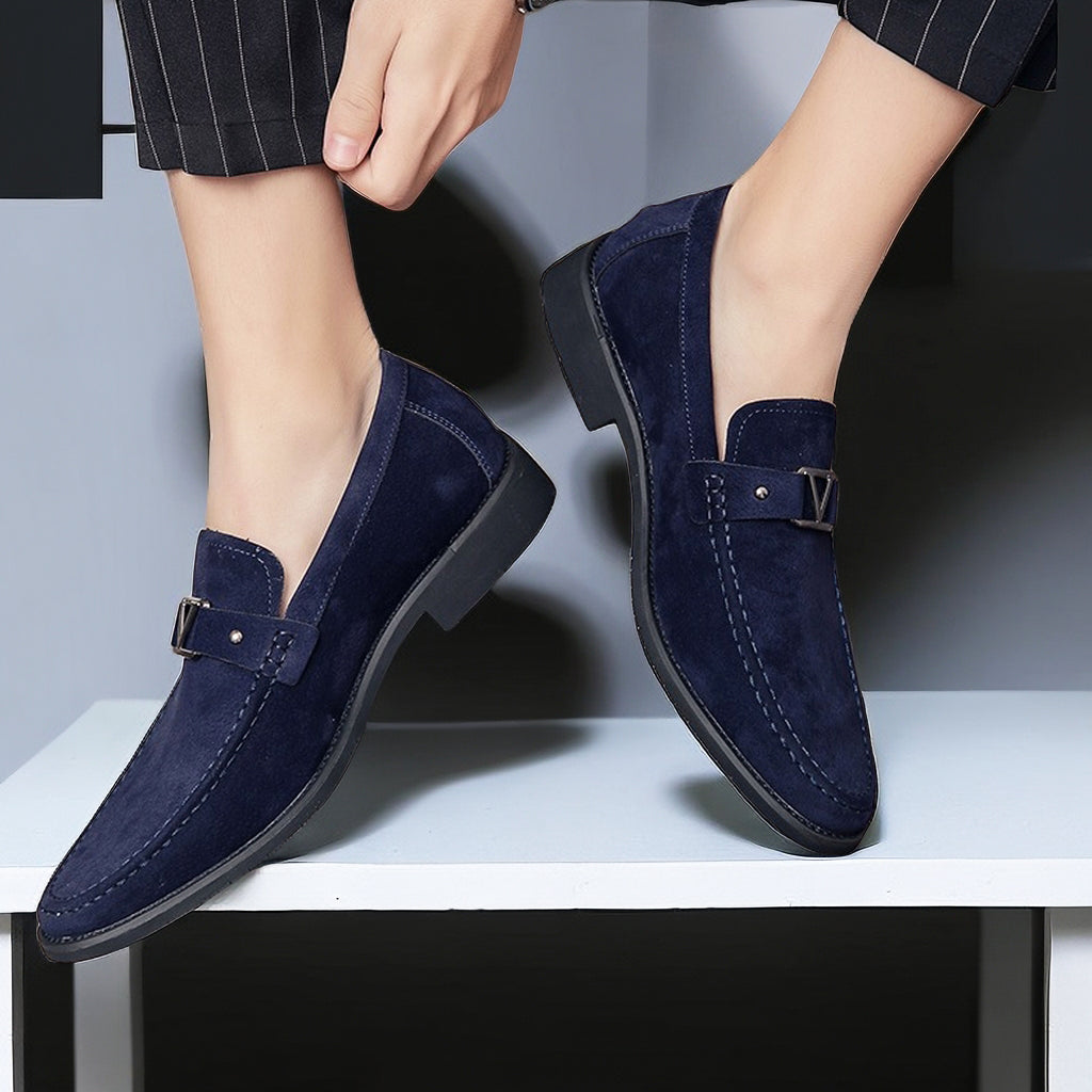 Anthony | Suede Loafers Shoes