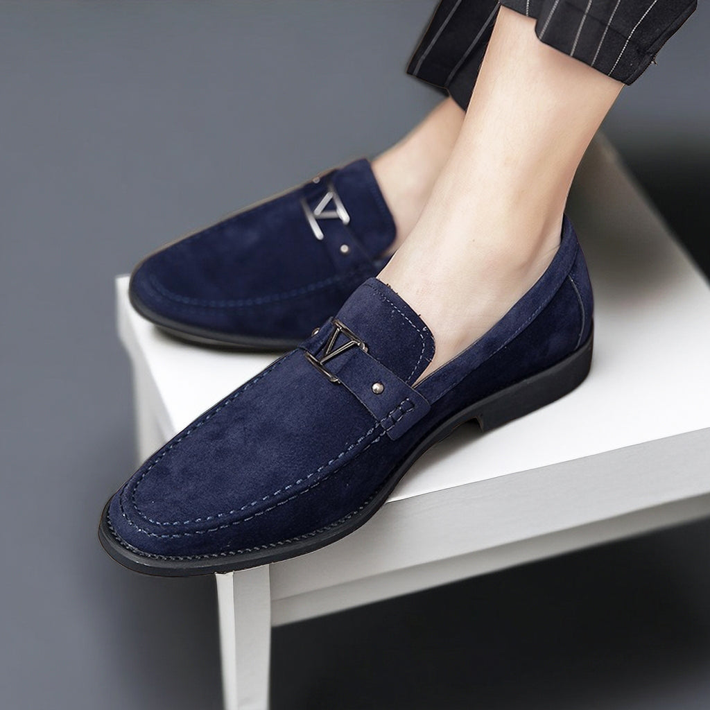 Anthony | Suede Loafers Shoes