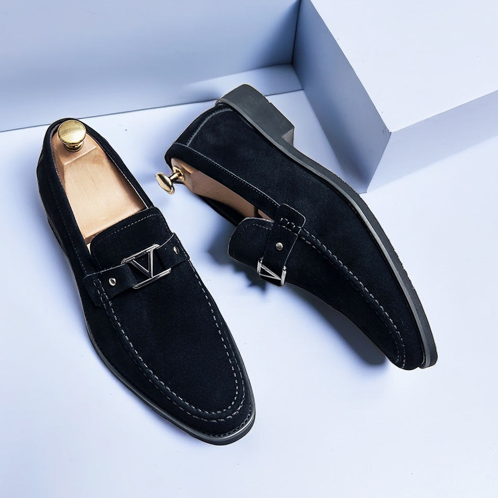 Anthony | Suede Loafers Shoes