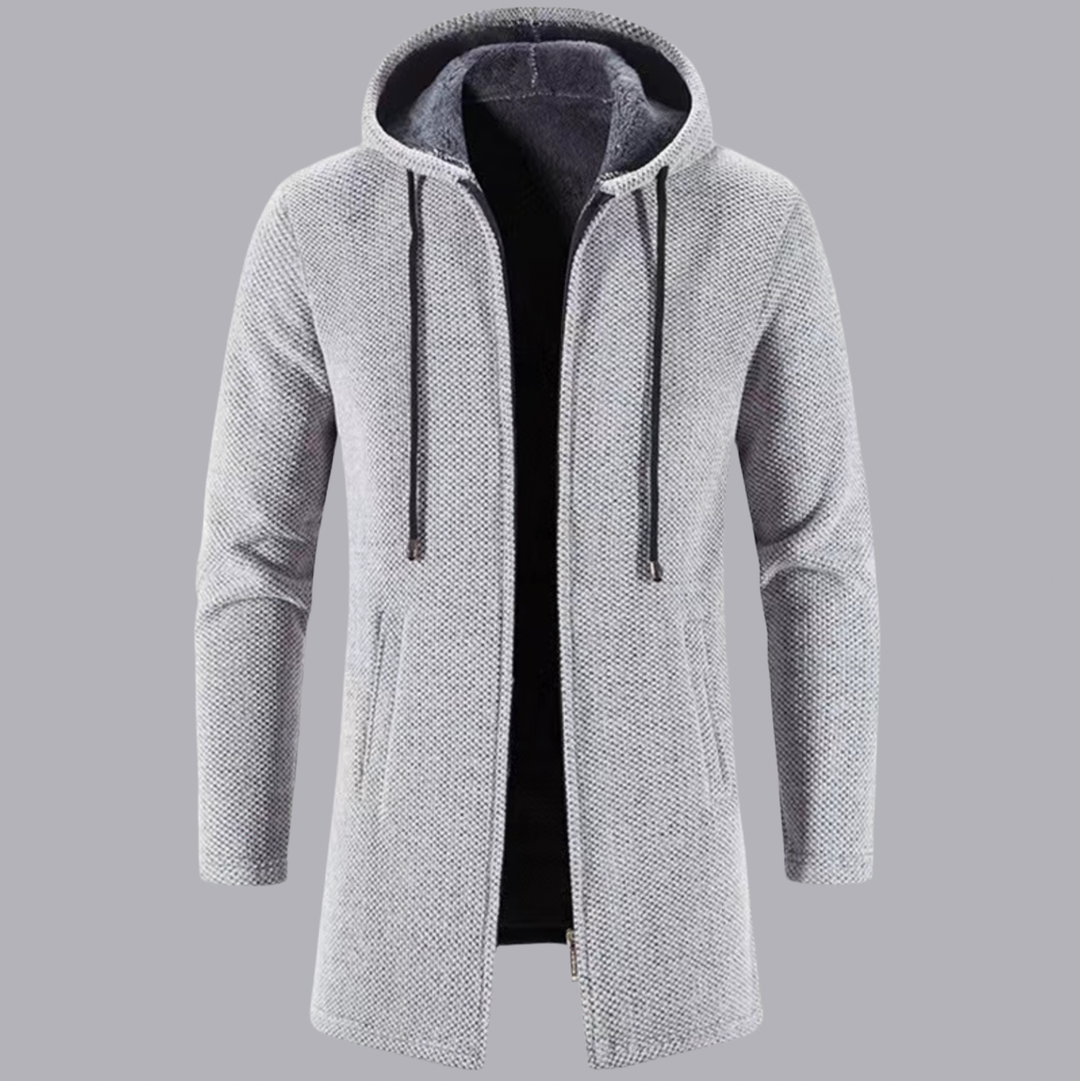 Louise | Hooded Knit Cardigan