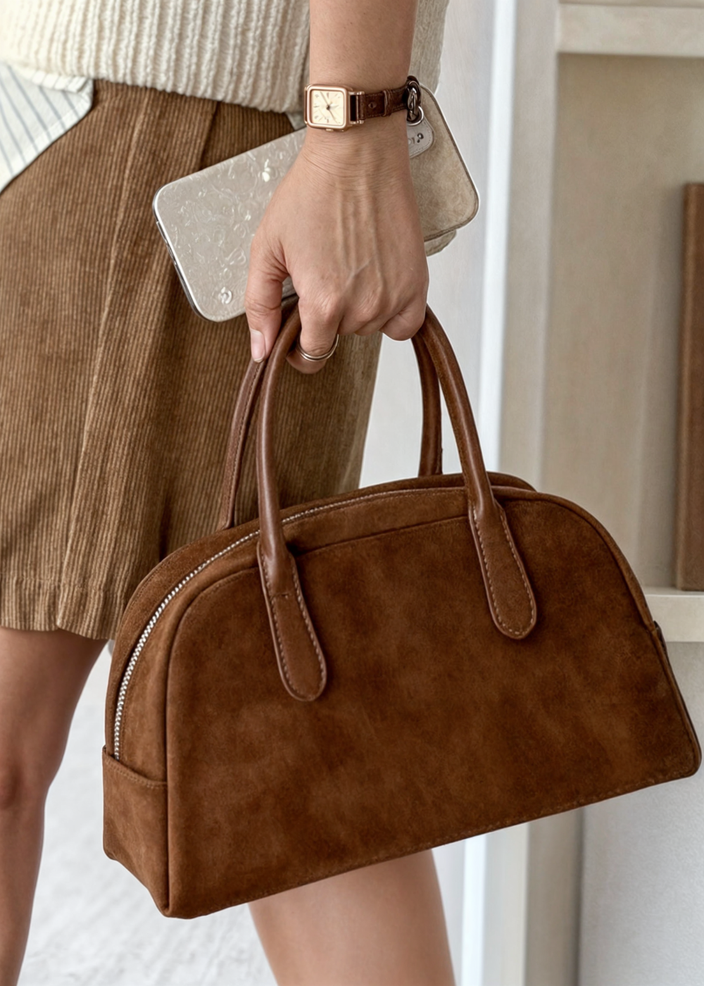 Sofia | Luxurious Suede Bag