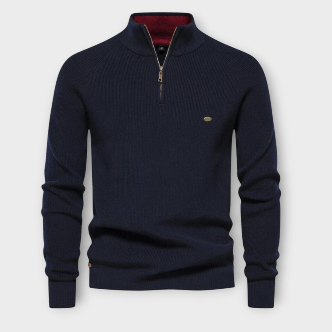 Alexander | Half-Zip Pullover with Zipper