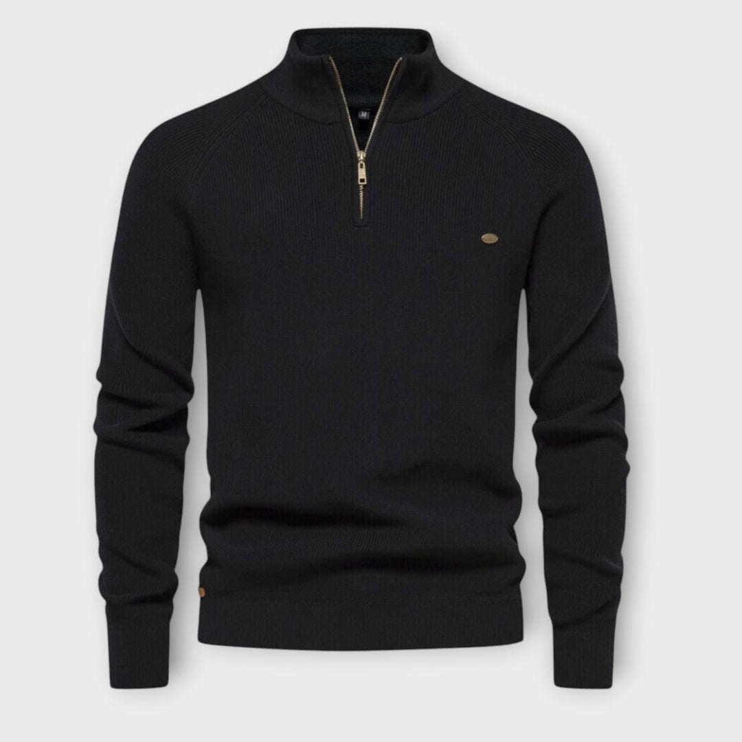 Alexander | Half-Zip Pullover with Zipper