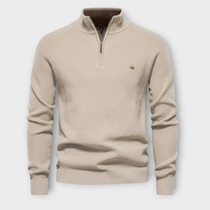 Alexander | Half-Zip Pullover with Zipper