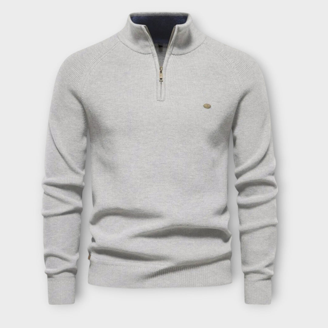 Alexander | Half-Zip Pullover with Zipper