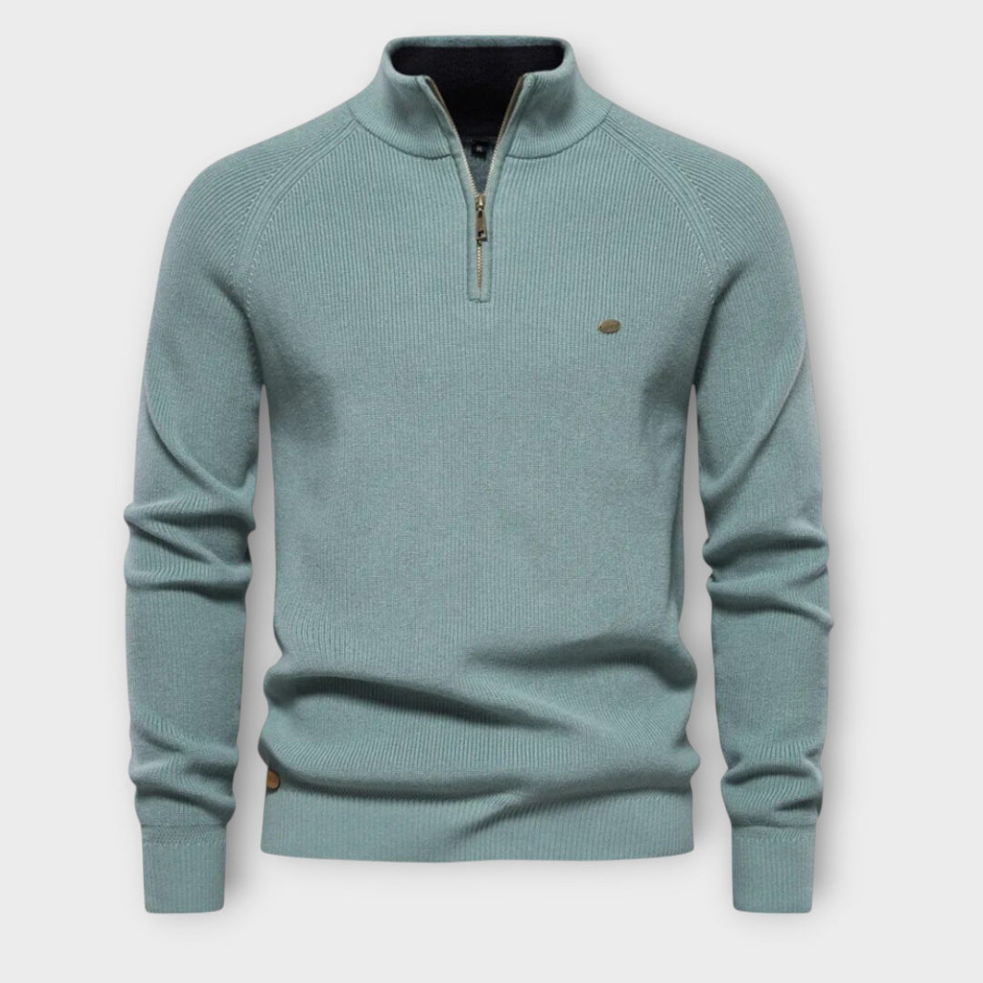 Alexander | Half-Zip Pullover with Zipper