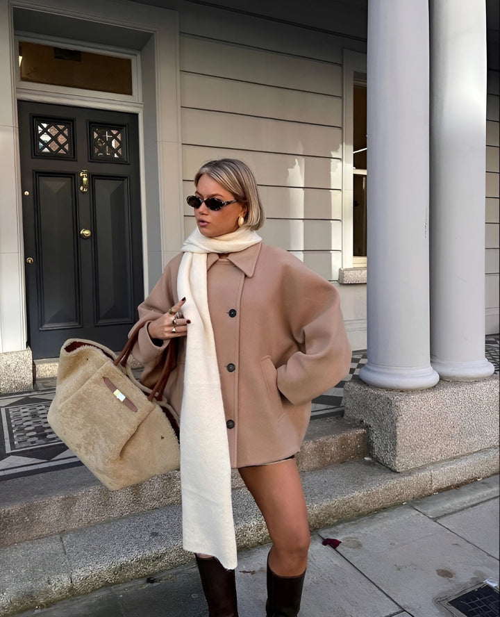 Candice | Trendy Oversized Wool Coat